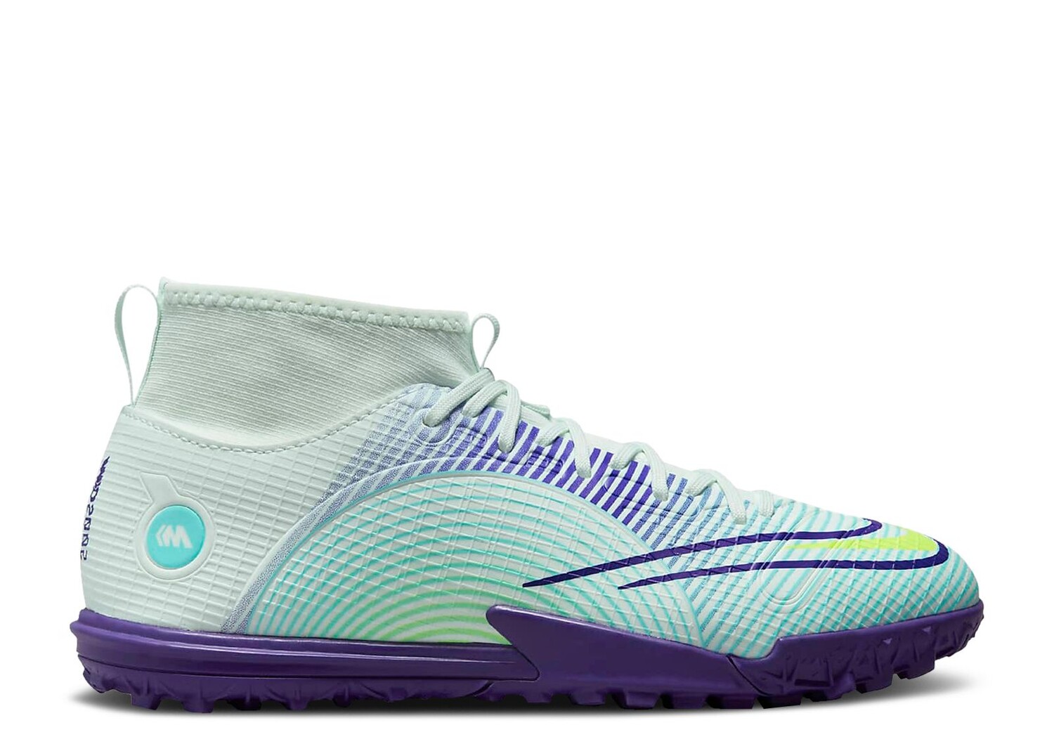 

Кроссовки Nike Mercurial Superfly 8 Academy Tf Gs 'Dream Speed - Barely Green Electro Purple', зеленый