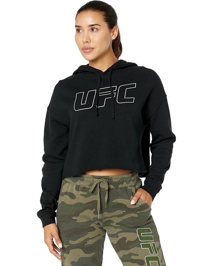 

Худи UFC Crop, черный