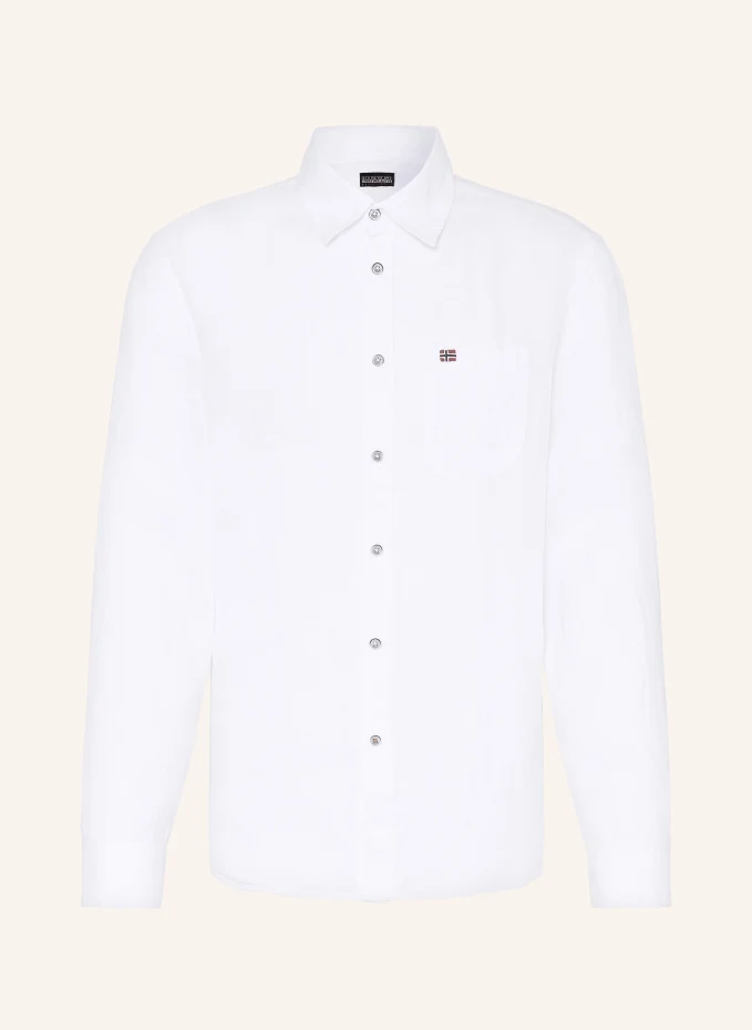 

Рубашка стандартного кроя g-linen Napapijri, белый