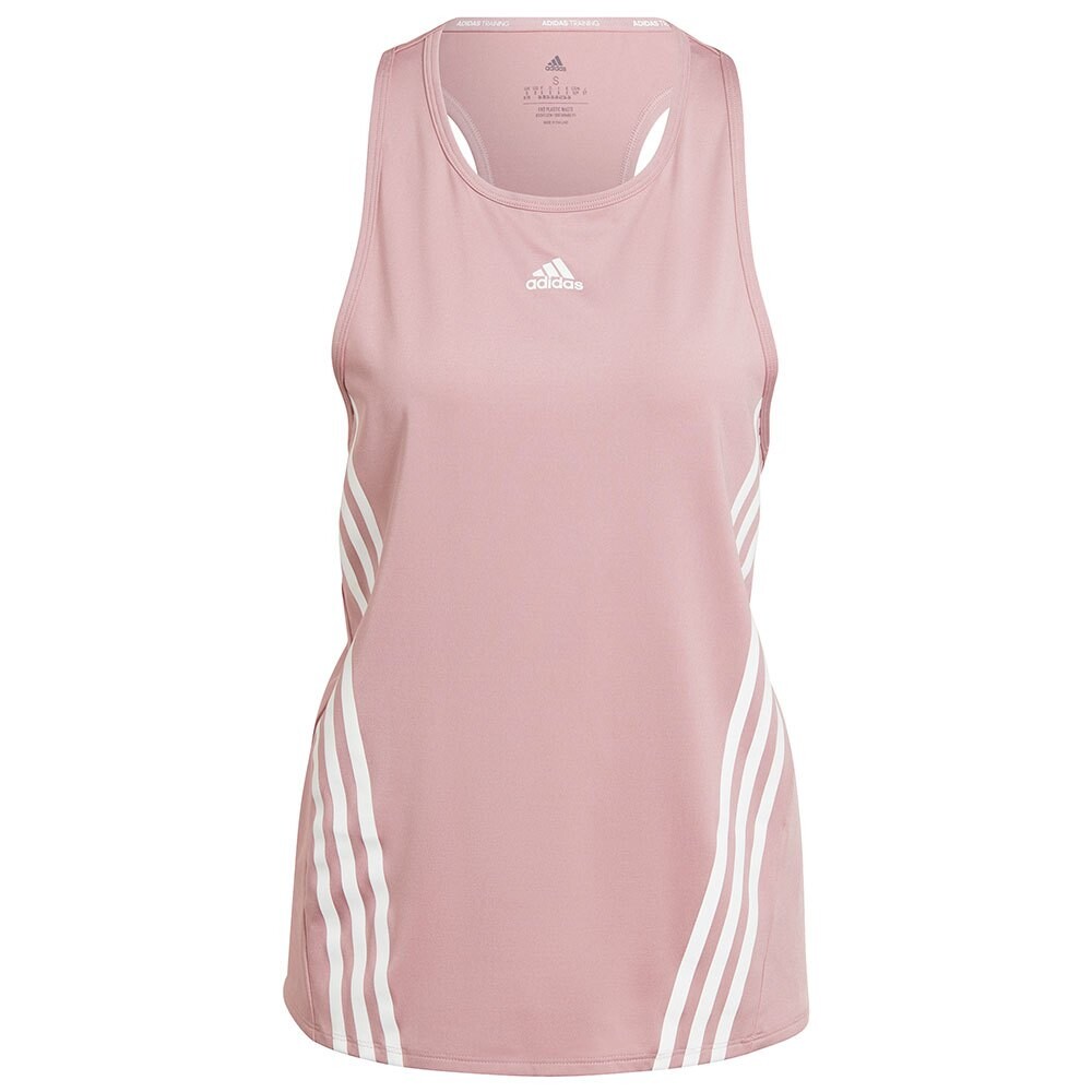 

Футболка без рукавов adidas Icons, розовый