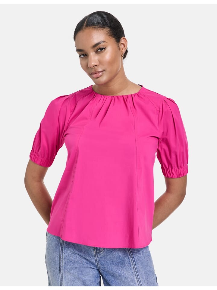

Блуза TAIFUN Kurzarm, цвет magenta