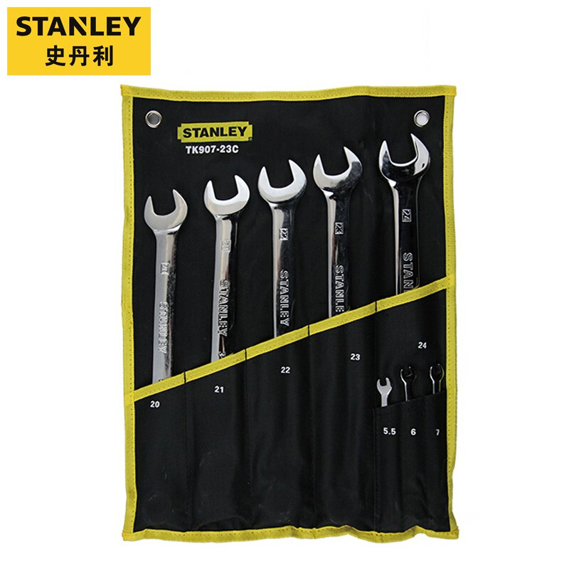 Stanley Набор метрических рожковых ключей Torx из 8 предметов 5,5-24 мм TK907-23C