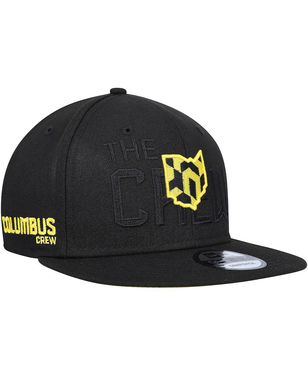 

Мужская черная кепка Columbus Crew Kick Off 9FIFTY Snapback New Era