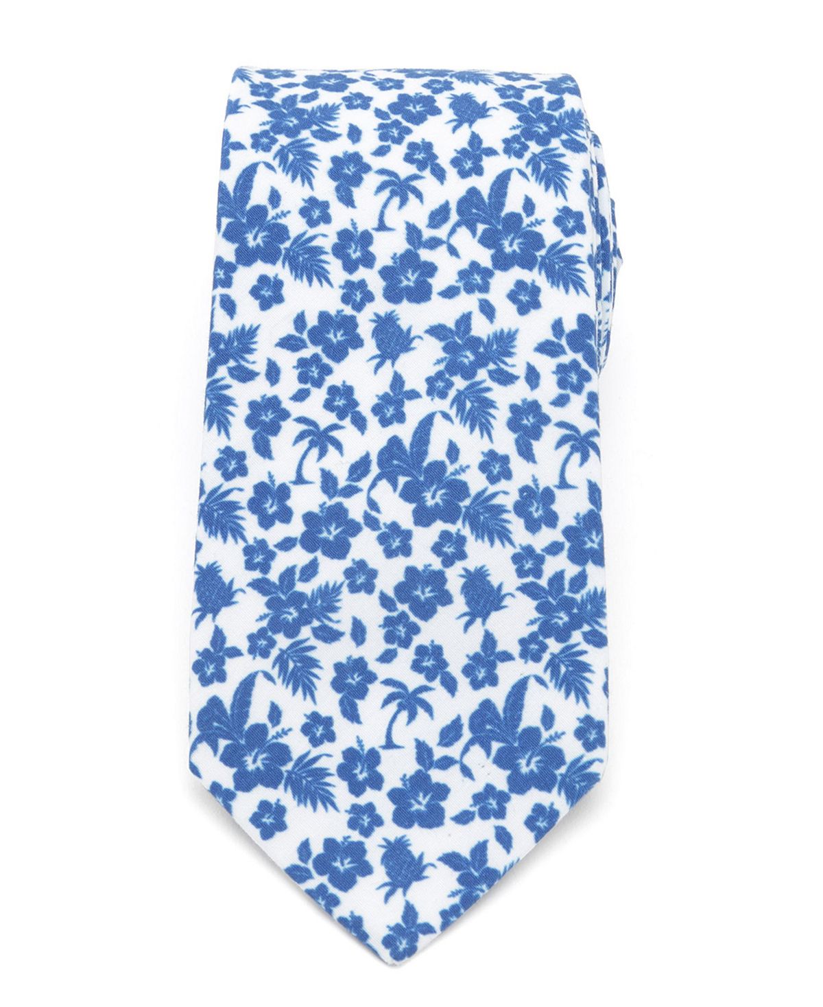 Мужской синий галстук в тропическом стиле Cufflinks Inc. мужской галстук fleur de lis cufflinks inc