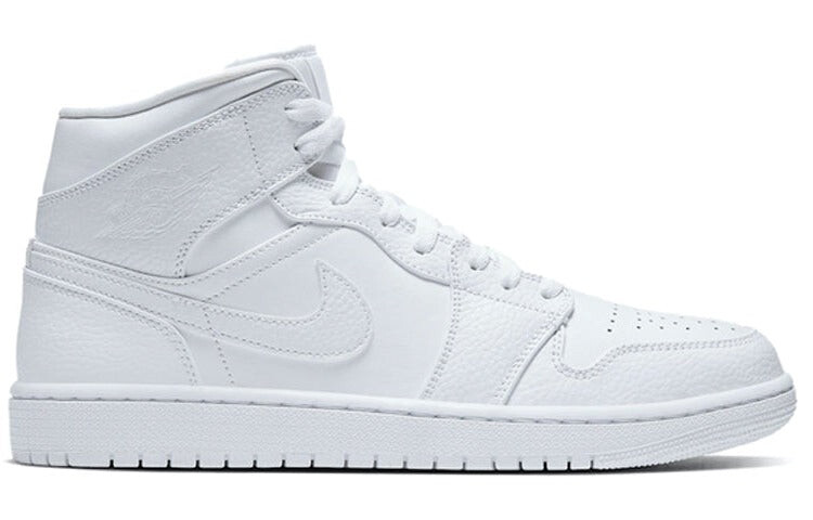 

Кроссовки Jordan 1 Mid Triple White 2.0 2020
