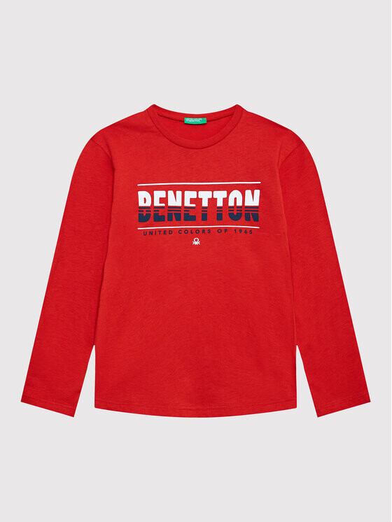 

Блуза стандартного кроя United Colors Of Benetton, красный