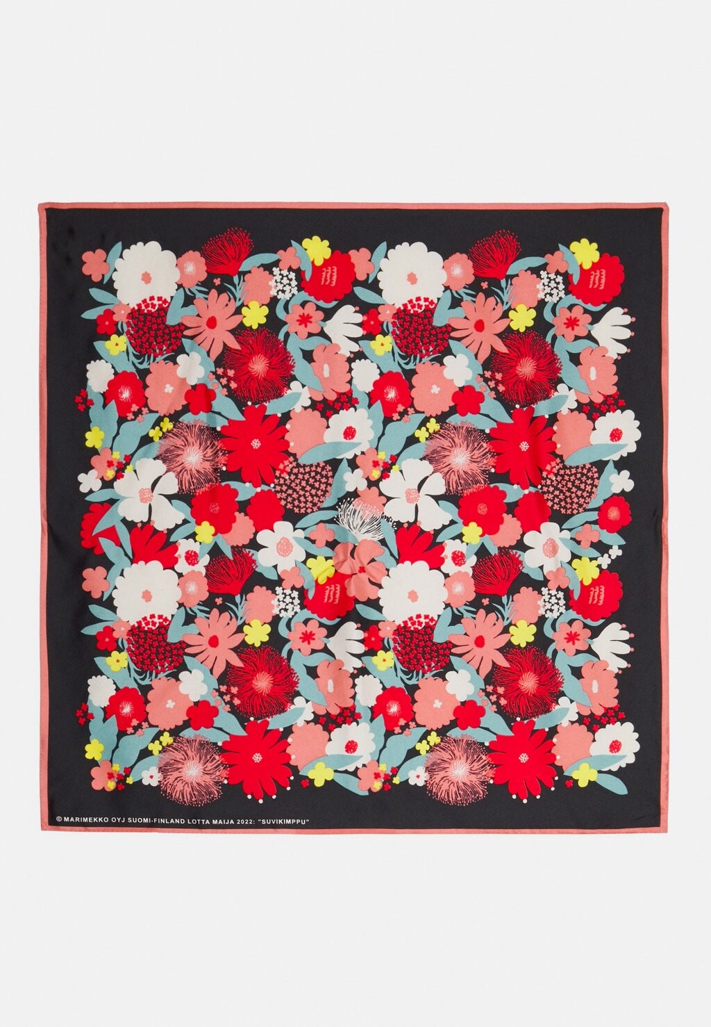 

Платок Marimekko, красный/зеленый/черный