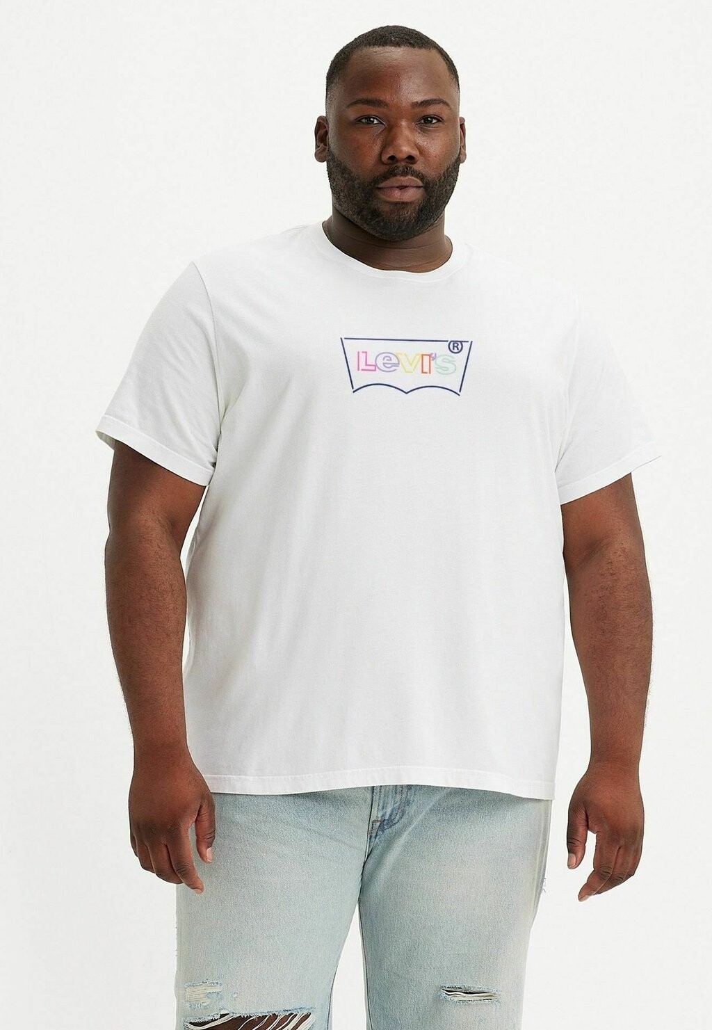 

Футболка с принтом Levi's, бежевый