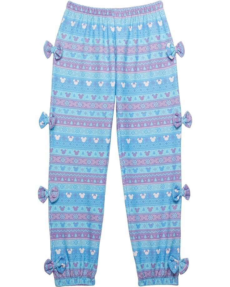 

Брюки Chaser Mickey Mouse Fair Isle Joggers, цвет Winter Blue