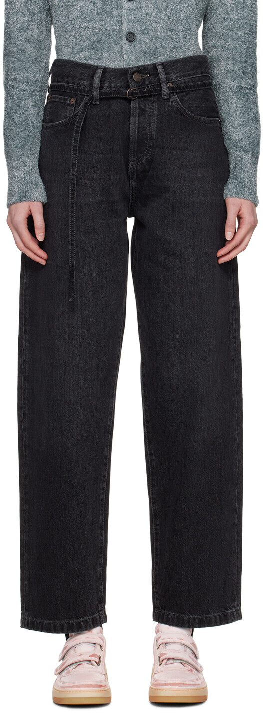 

Черные джинсы Toj 1991 года Acne Studios, цвет Black