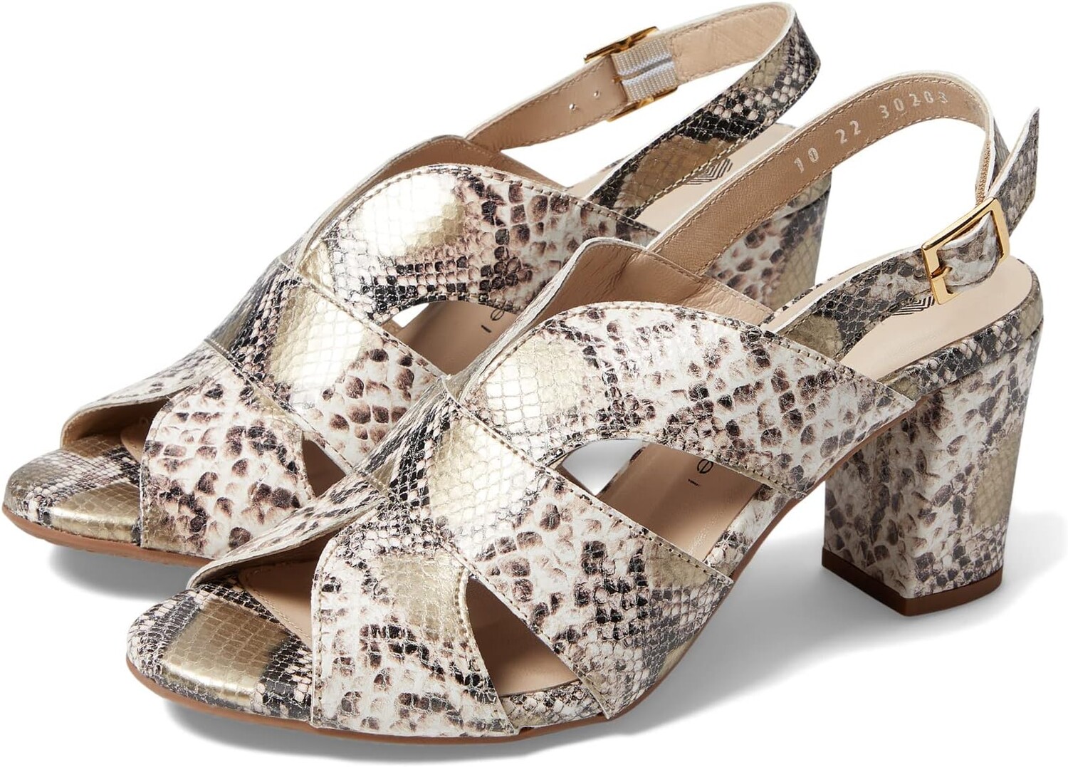 

Босоножки Lark Eric Michael, цвет Snake Print