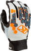 Перчатки для мотокросса Дакар Klim, оранжевый/синий перчатки klim размер 48 черный