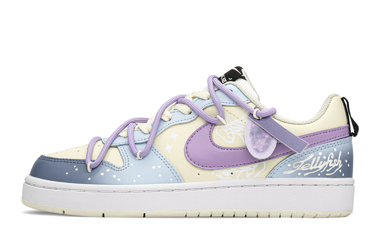 

Кроссовки Nike Court Borough Skateboarding Shoes Women's Low-top Purple, фиолетовый