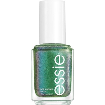 

Essie Let It Ripple Collection Темно-зеленый лак для ногтей с мерцающим эффектом, 0,46 жидких унции