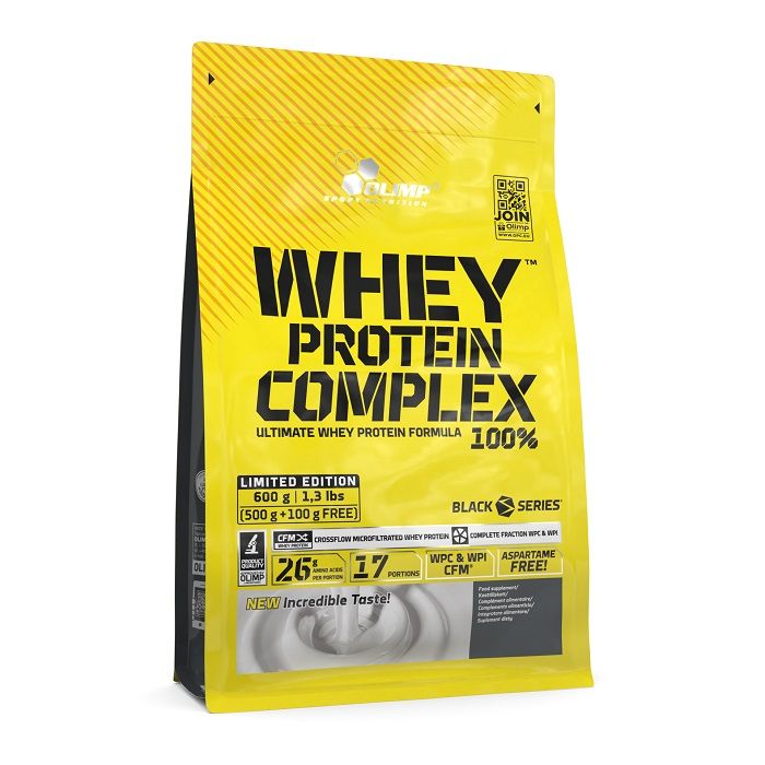 Протеиновая добавка Olimp Whey Protein Complex 100% o Smaku Czekoladowym, 600 гр