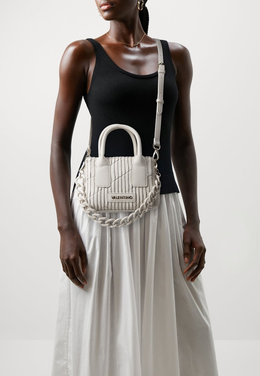 

Сумочка Clapham Valentino Bags, цвет ecru