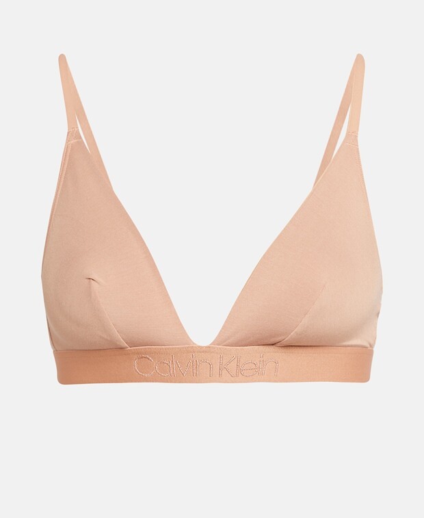 

Мягкий бюстгальтер Calvin Klein Underwear, абрикос