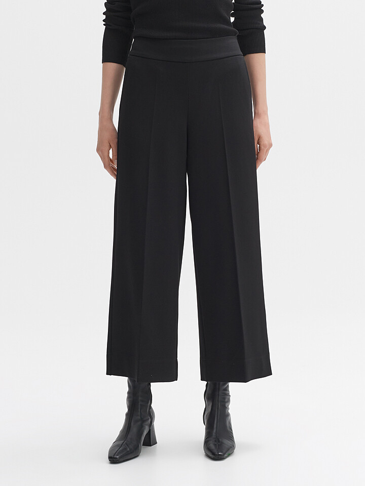 Брюки OPUS Culotte Misha, черный