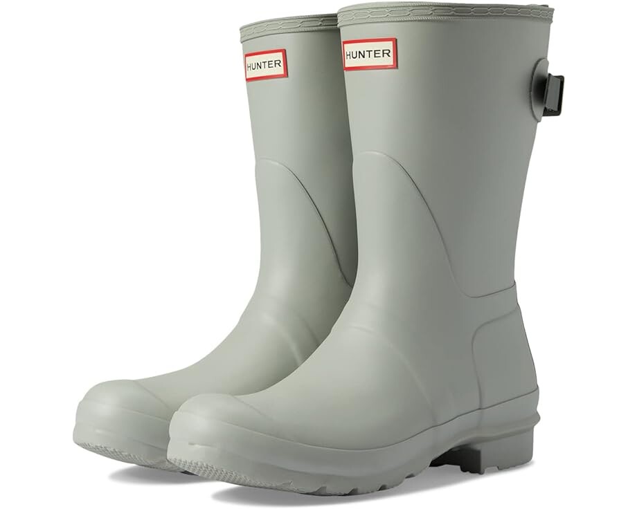

Ботинки Hunter Original Back Adjustable Short, цвет Ice Grey/Urban Grey