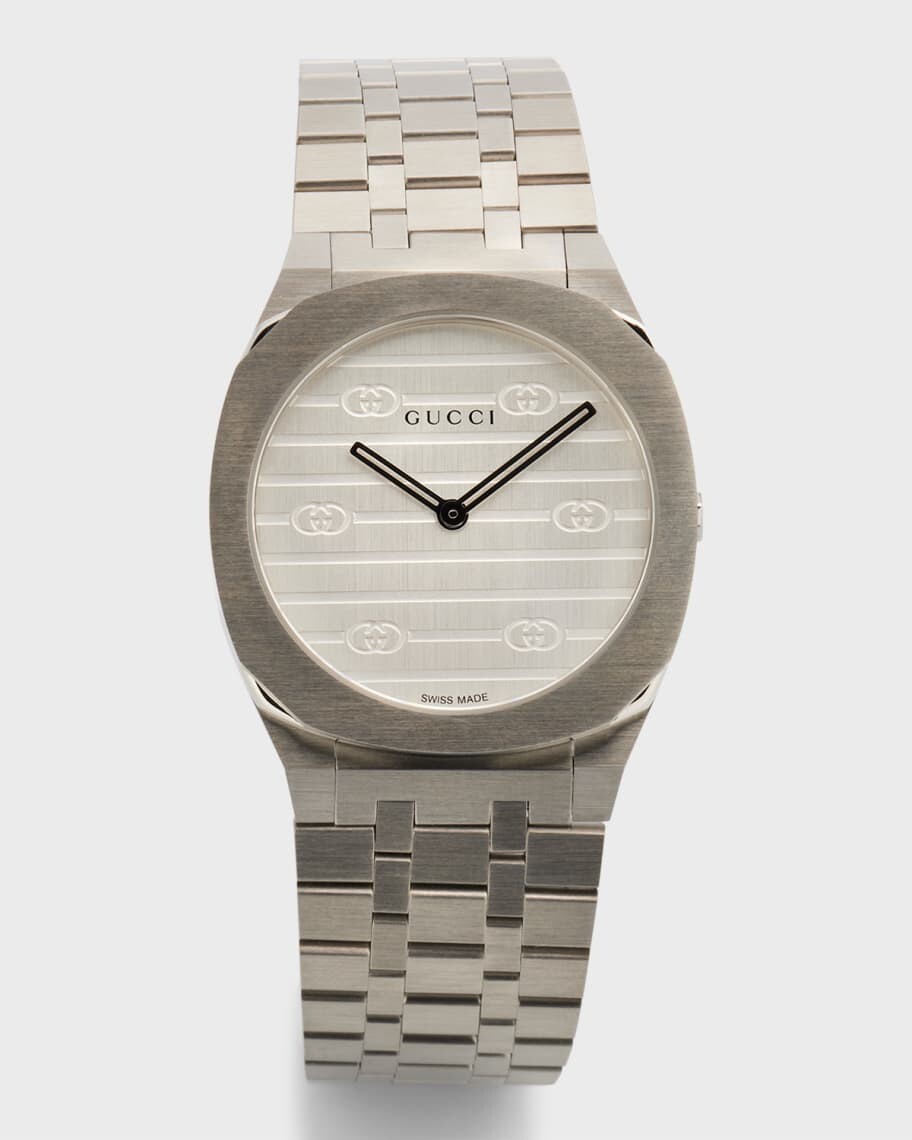 

Часы из нержавеющей стали 30 мм 25H Gucci