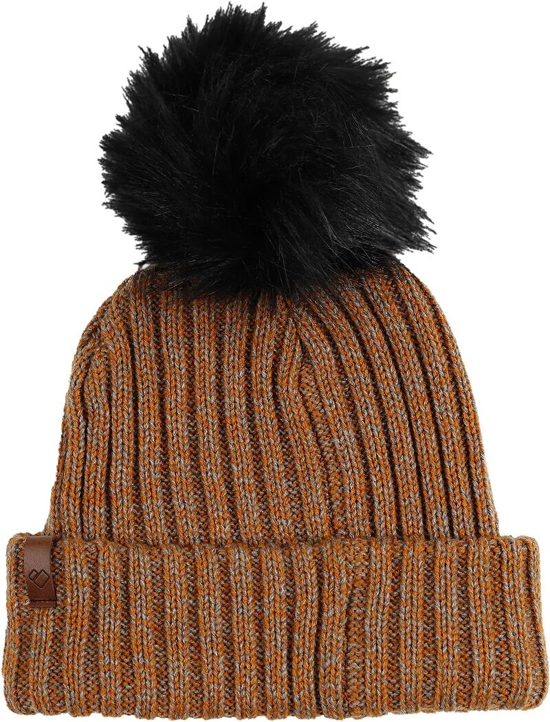 Женская шапка-бини Obermeyer из пихты FF, коричневый шапка les ff fold royal