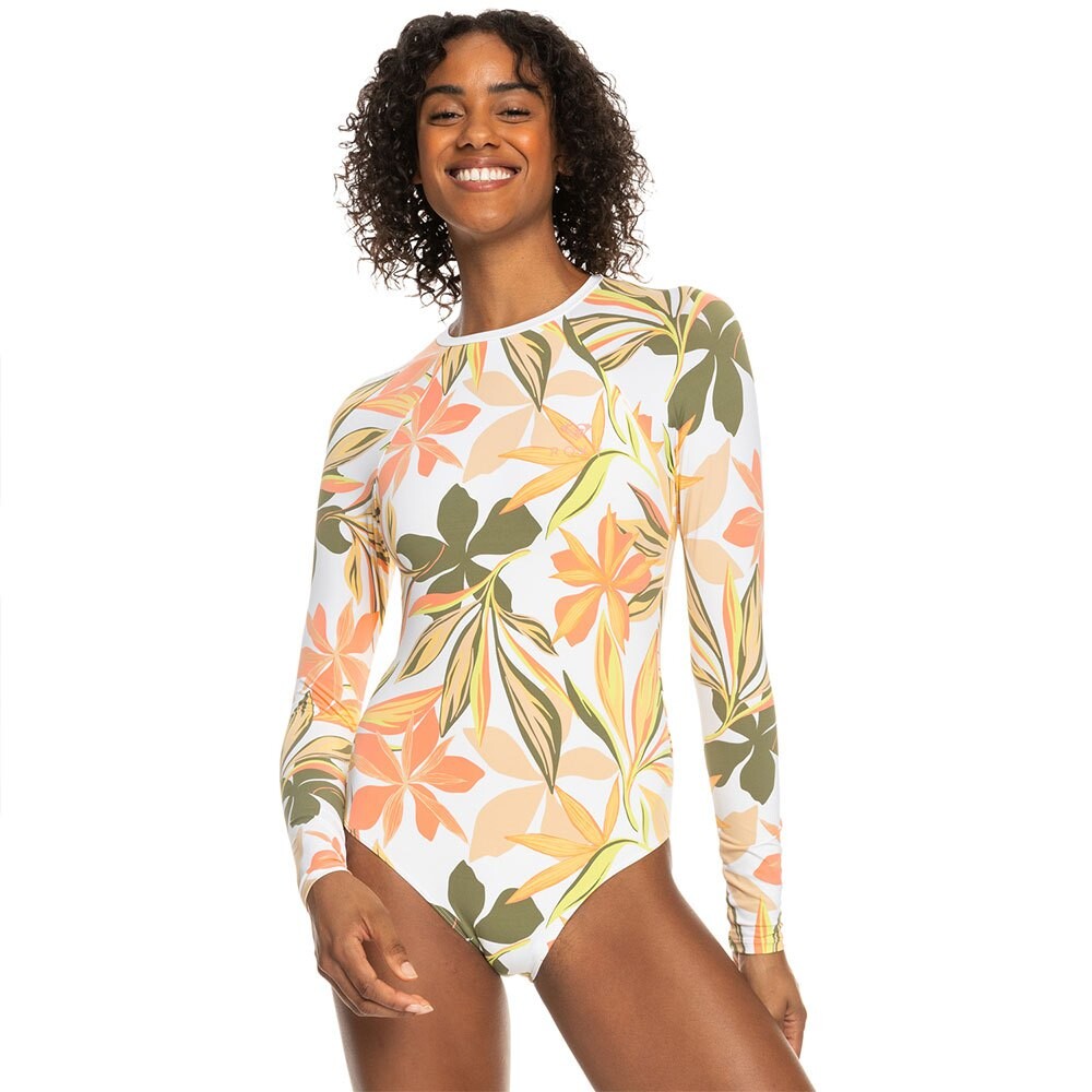 

Рашгард Roxy Onesie Long Sleeve Body, белый