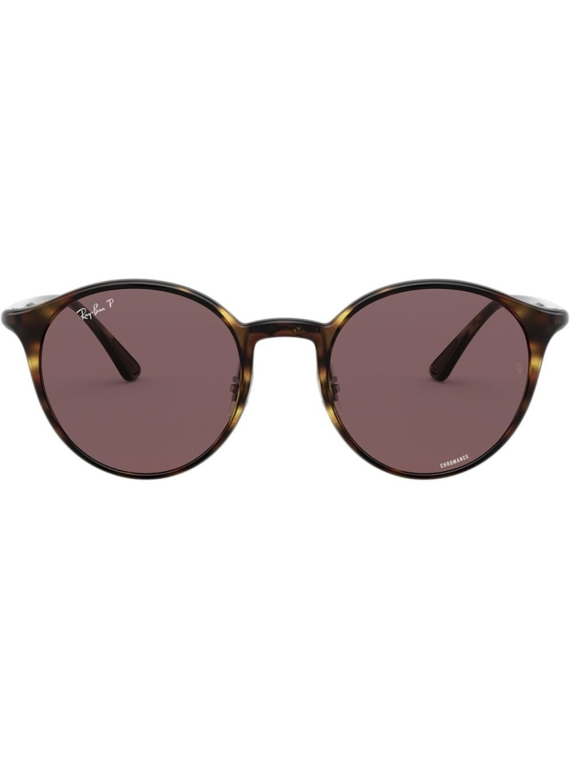 

Ray-Ban солнцезащитные очки в круглой оправе черепаховой расцветки, зеленый