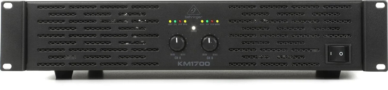 

Behringer KM1700 2-канальный усилитель мощности 1700 Вт