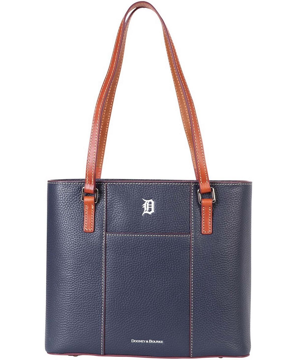 

Женская темно-синяя сумка-шоппер Detroit Tigers Pebble Lexington Dooney & Bourke