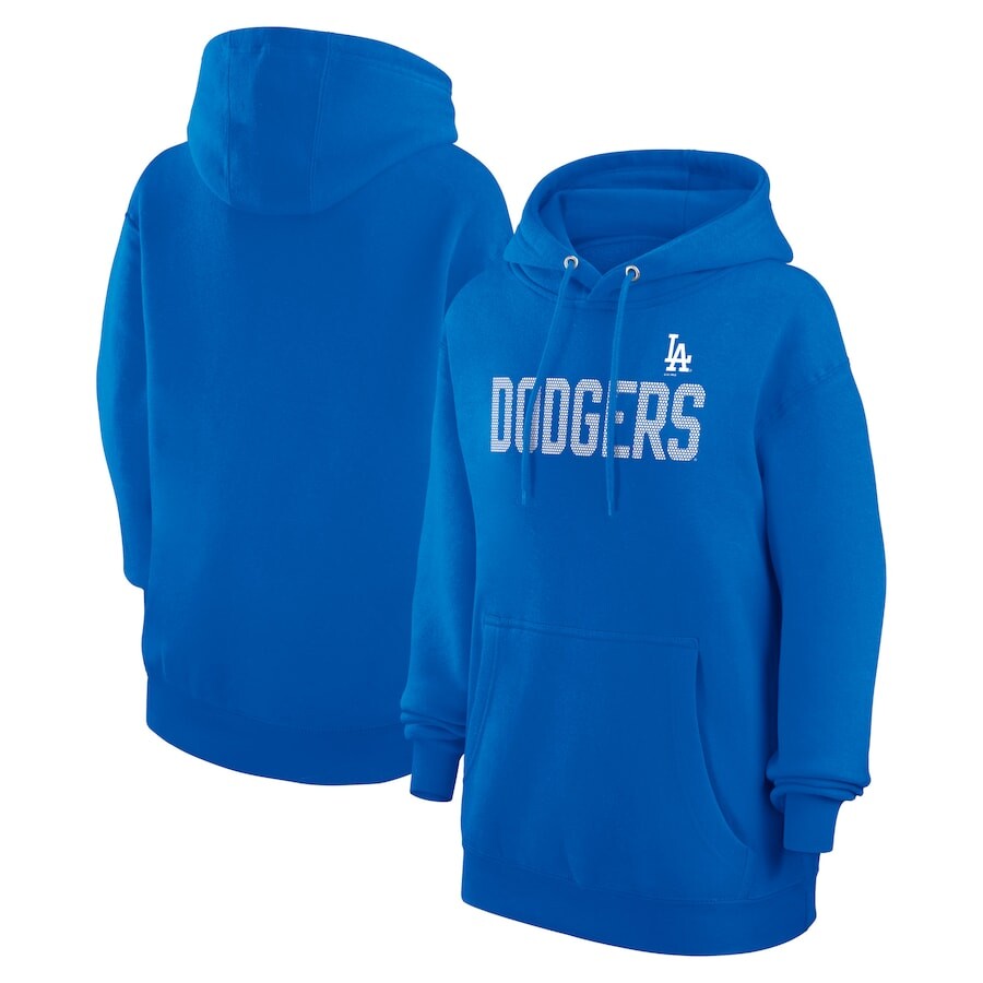 

Пуловер с капюшоном G-III 4Her by Carl Banks Los Angeles Dodgers, роял
