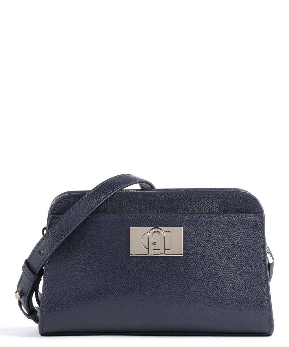 

Мини-сумка на плечо 1927 из зерненой кожи Furla, синий