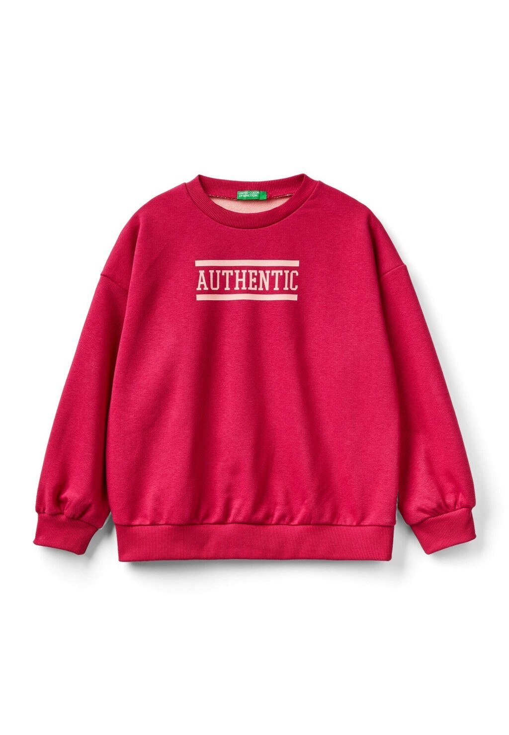 

Толстовка Crew Neck Pull On Droppe United Colors of Benetton, розовый