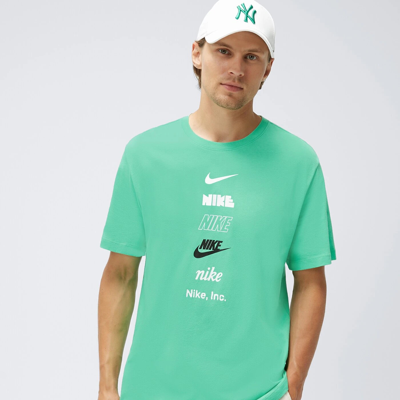 цена Футболка Nike Club + Hdy PK4, зеленый