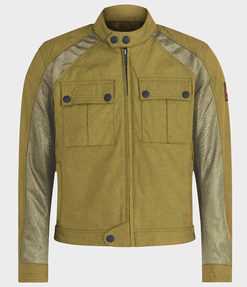 

Мотоциклетная текстильная куртка Temple Belstaff, военный зеленый