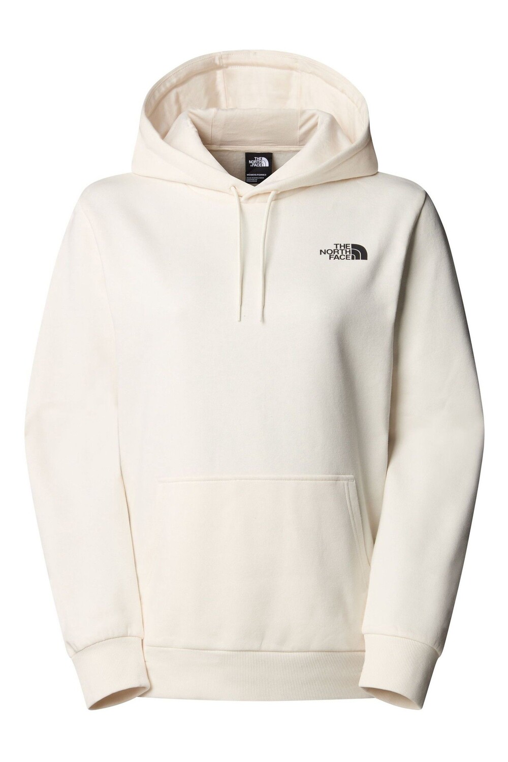 

Женская простая толстовка с капюшоном The North Face, белый
