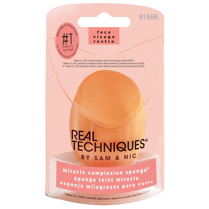 Спонж Miracle Complexion Esponja de Maquillaje Real Techniques, 2 uds. real techniques спонж для пудры miracle powder sponge real techniques original collection