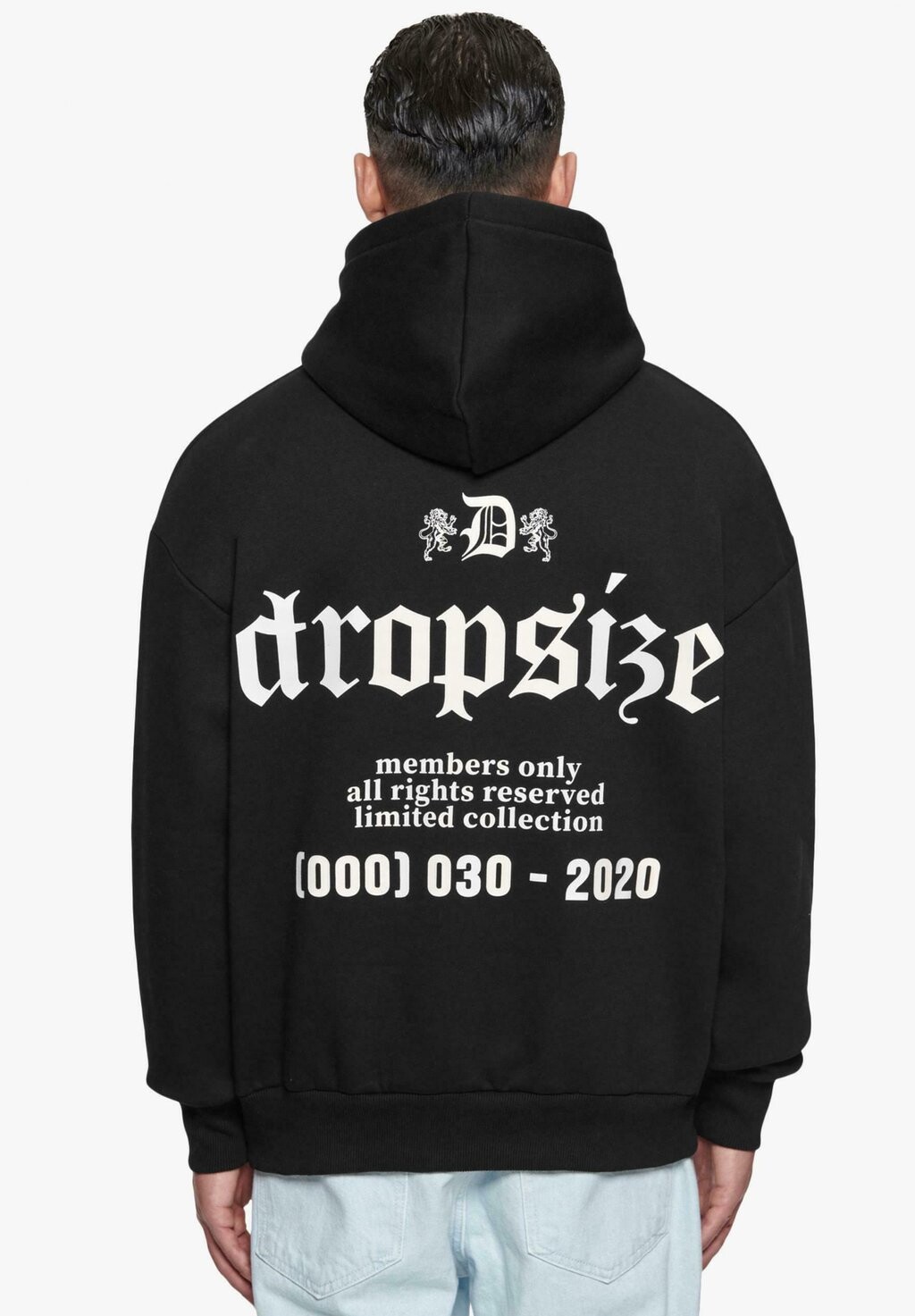

Толстовка HEAVY NUMBER Dropsize, цвет black