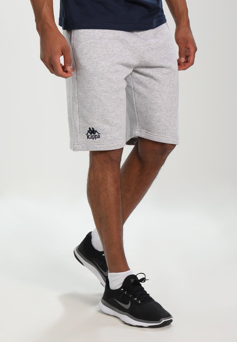 Спортивные шорты Kappa, серый меланж спортивные брюки kappa серый меланж