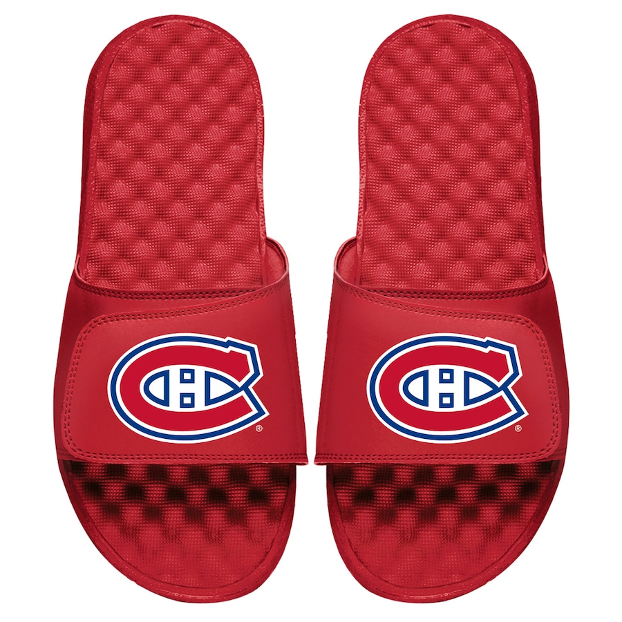 

Шлепанцы ISlide Montreal Canadiens, красный