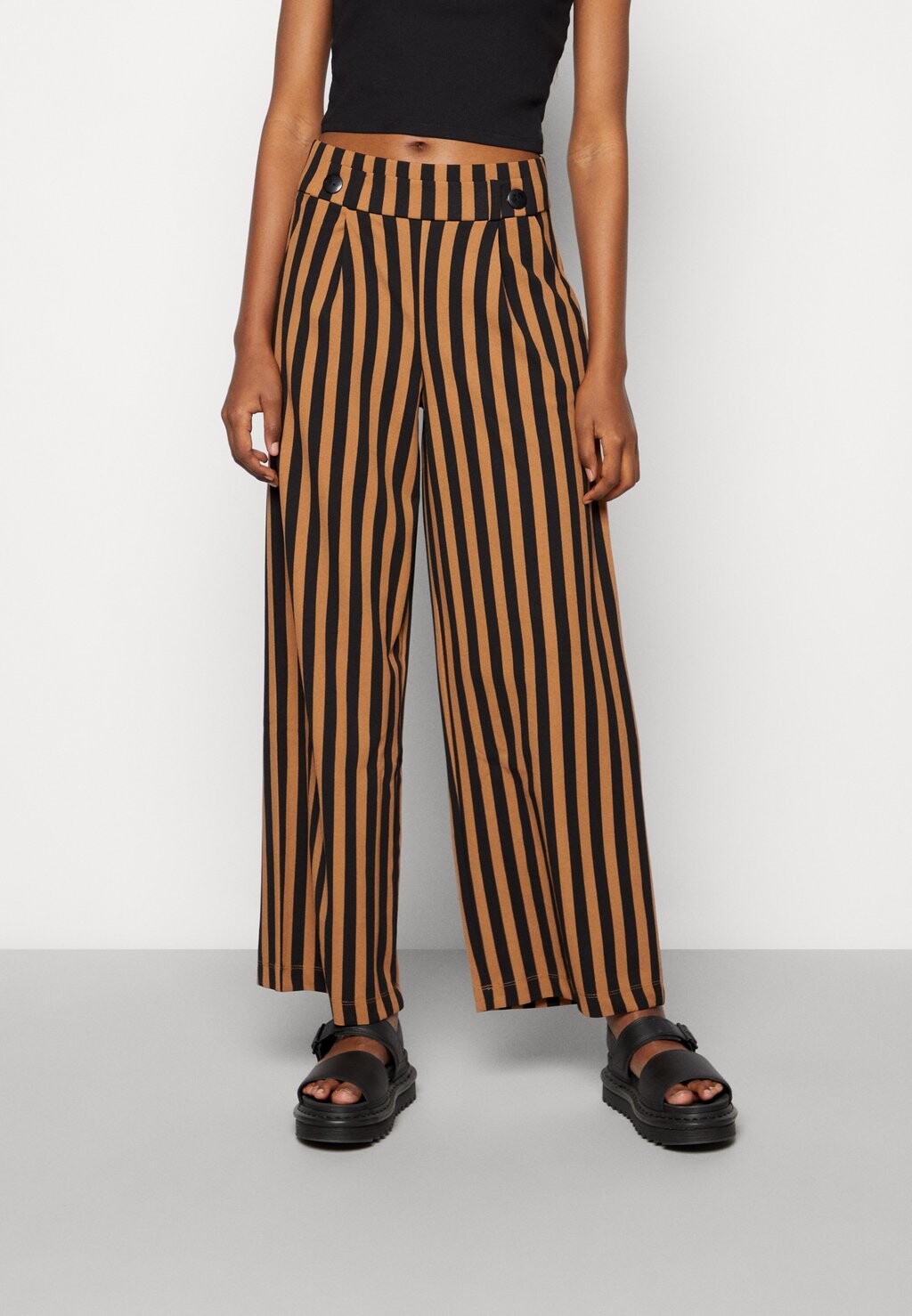 

Брюки JDY Jdygeggo New Long Pant, коричневый, Коричневый;черный