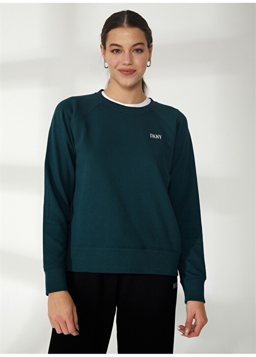 

Однотонная женская футболка Dkny Jeans