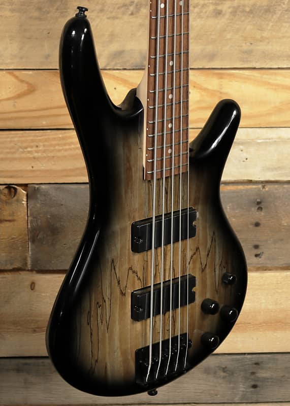 Басс гитара Ibanez GIO SR GSR205SM 5-String Bass Natural Gray Burst