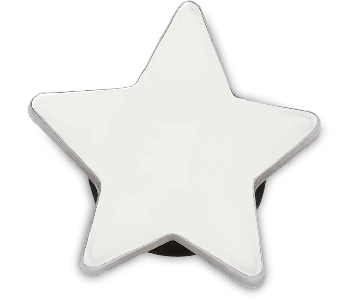 

Джиббитсы Tiny SIlver Star Crocs