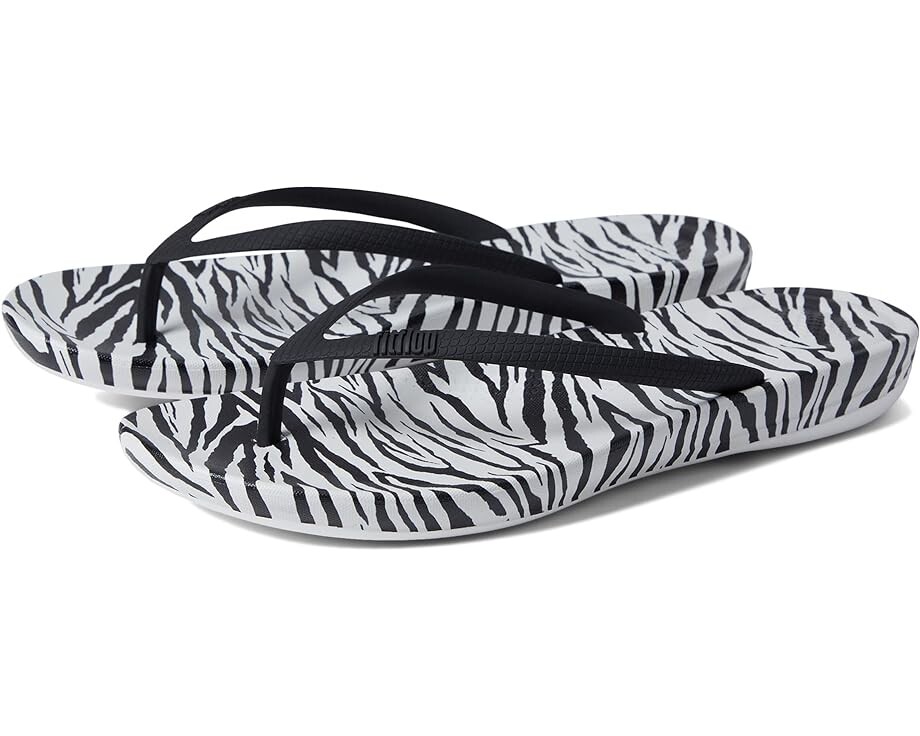 

Сандалии FitFlop Iqushion Ergonomic Flip-Flop, цвет Zebra