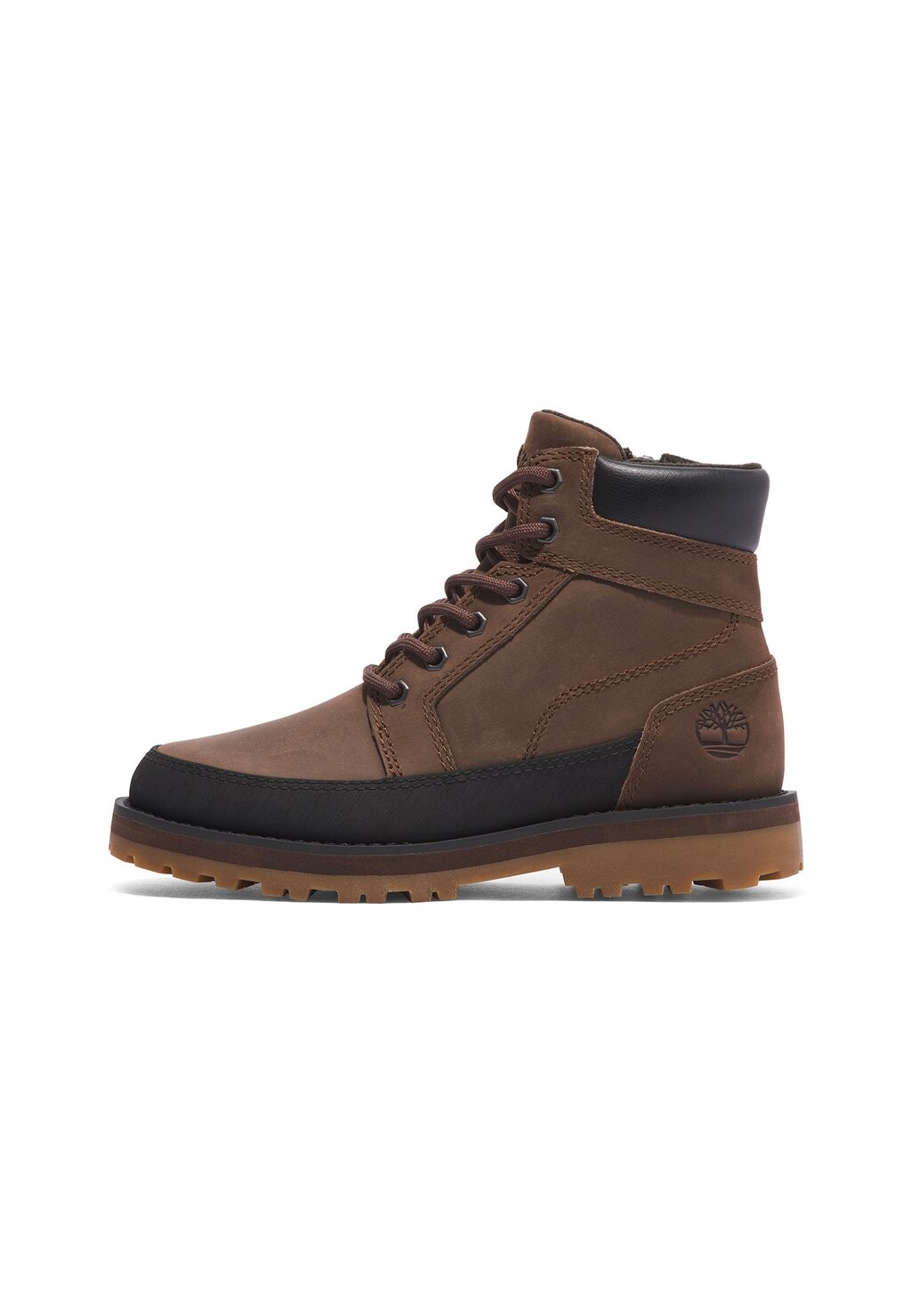 Ботильоны на шнуровке COURMA Timberland, цвет dark brown