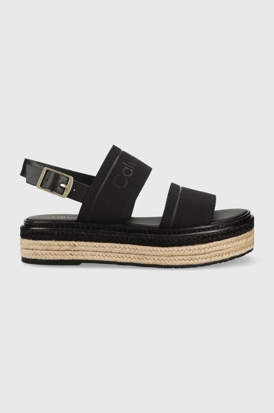 

Сандалии FLATFORM WEDGE - HE Calvin Klein, черный
