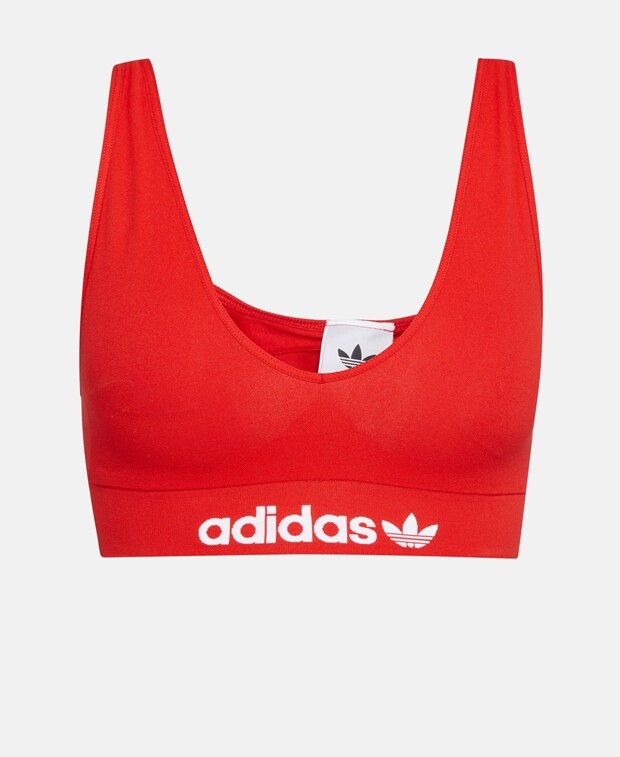 

Мягкий бюстгальтер adidas, красный