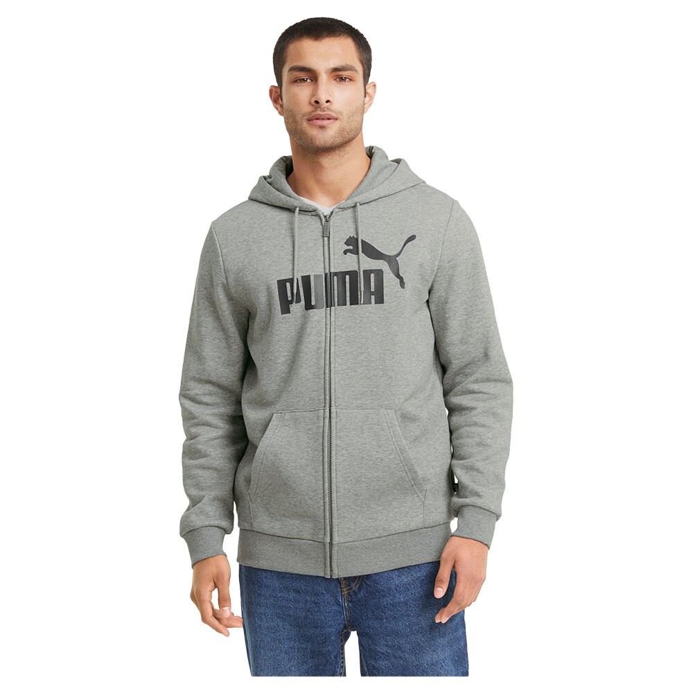

Худи Puma Essental Big Logo, серый