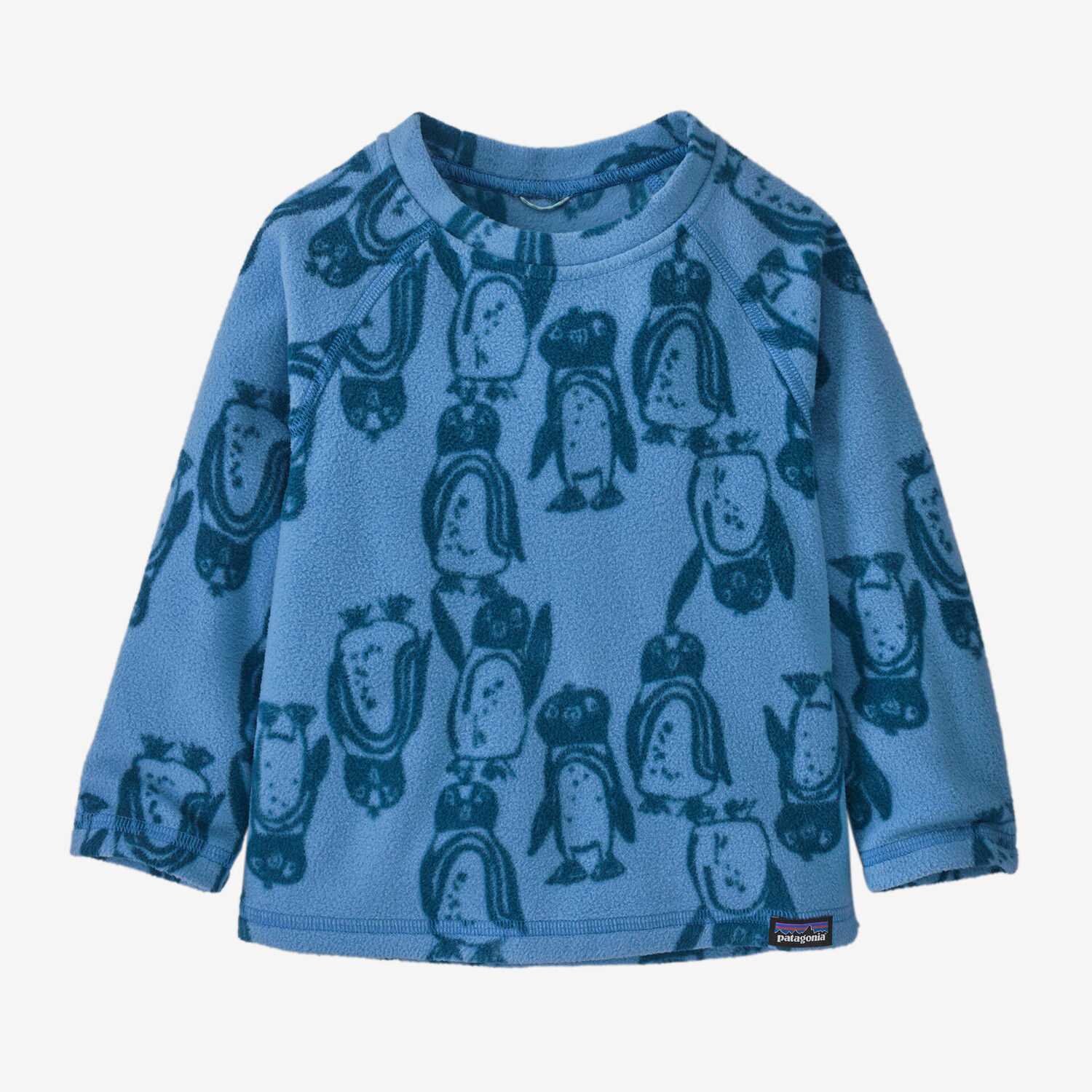 

Флисовая футболка Baby Micro D Patagonia, цвет Magallanes: Blue Bird