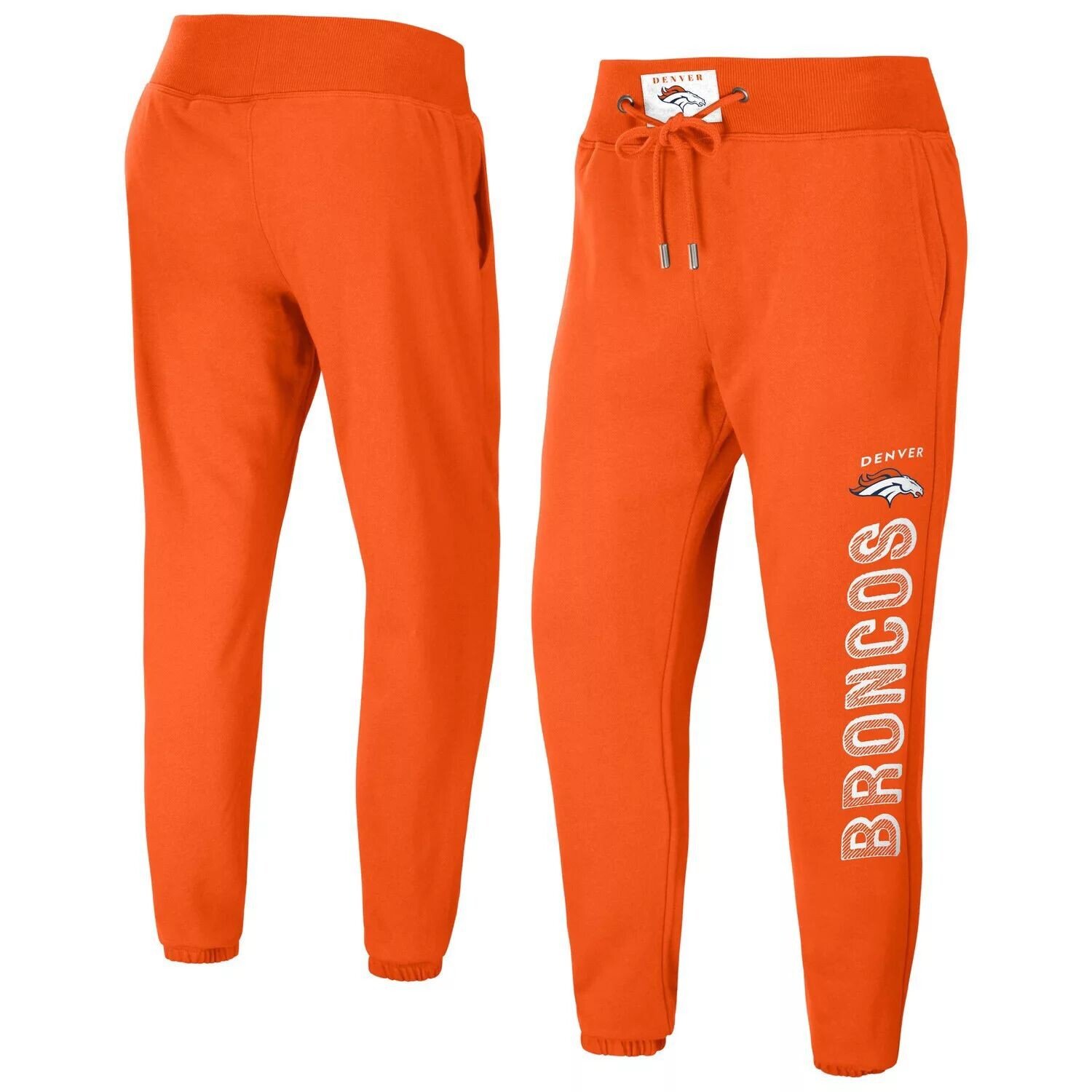 

Женская одежда от Erin Andrews Оранжевые брюки Denver Broncos French Terry Jogger, Оранжевый